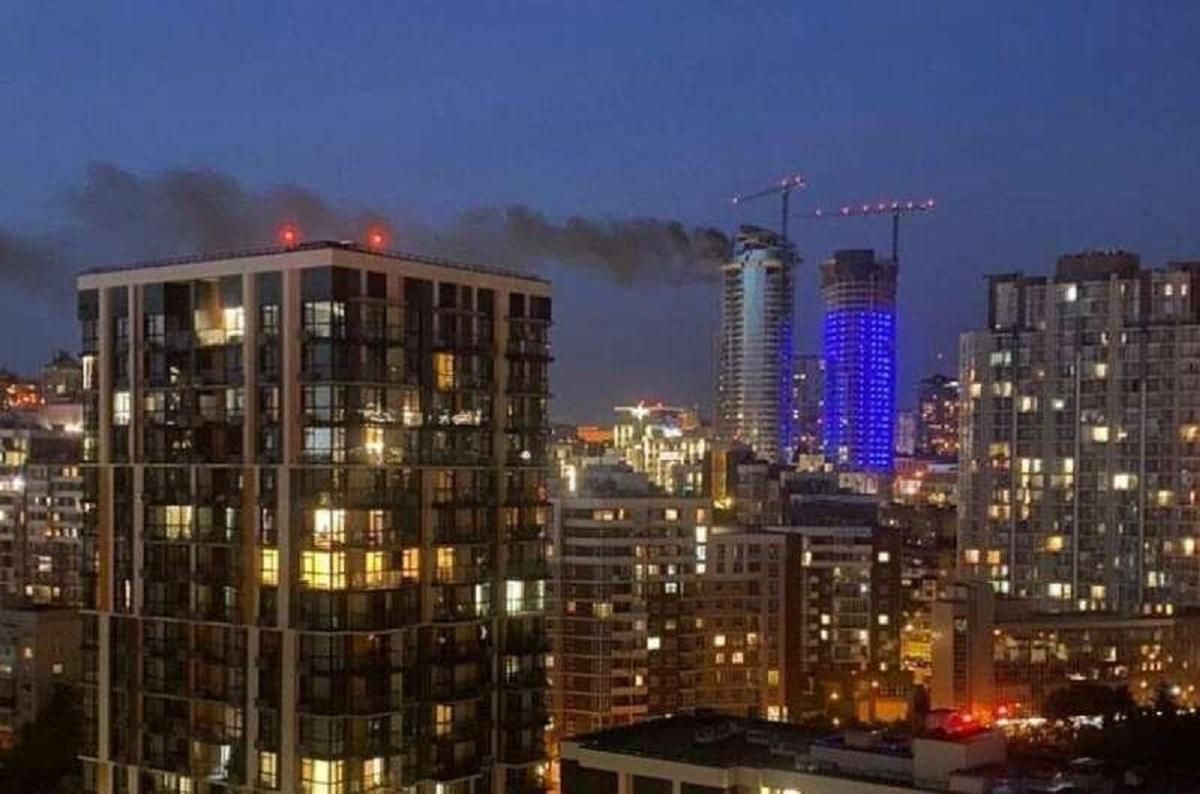 Пожежа у Taryan Towers на Печерську 02.09.2020: відео