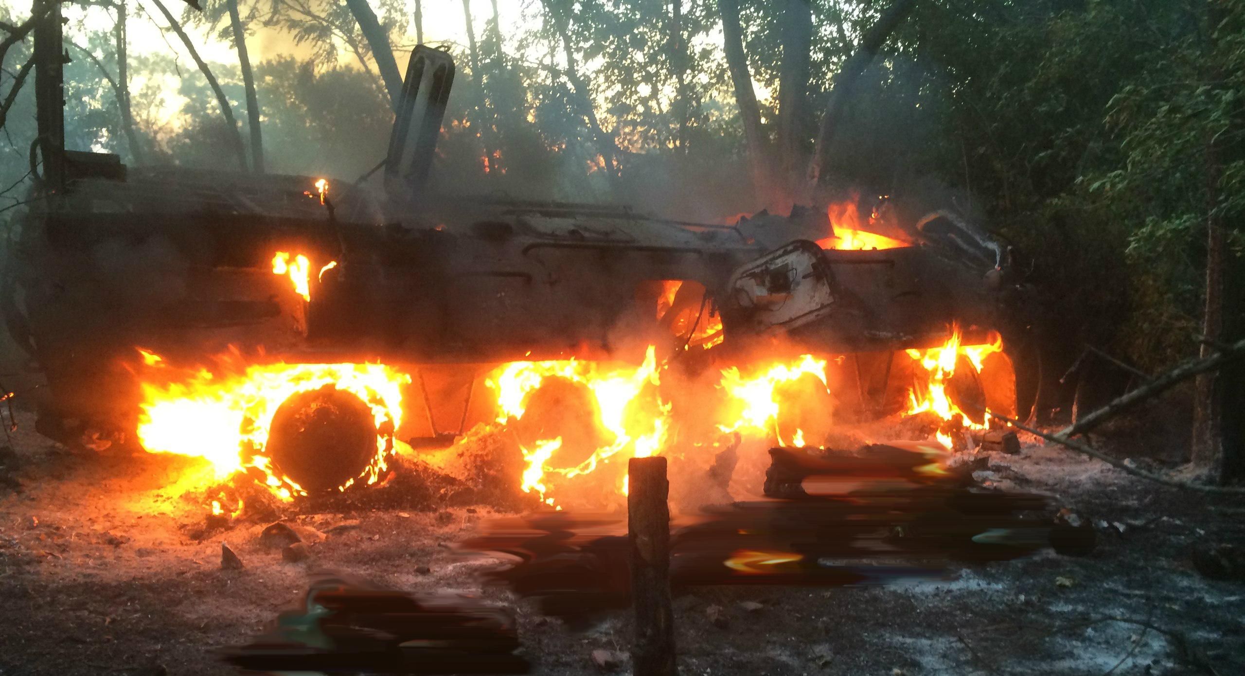 Диверсія проросійських сил Диверсія проросійських сил