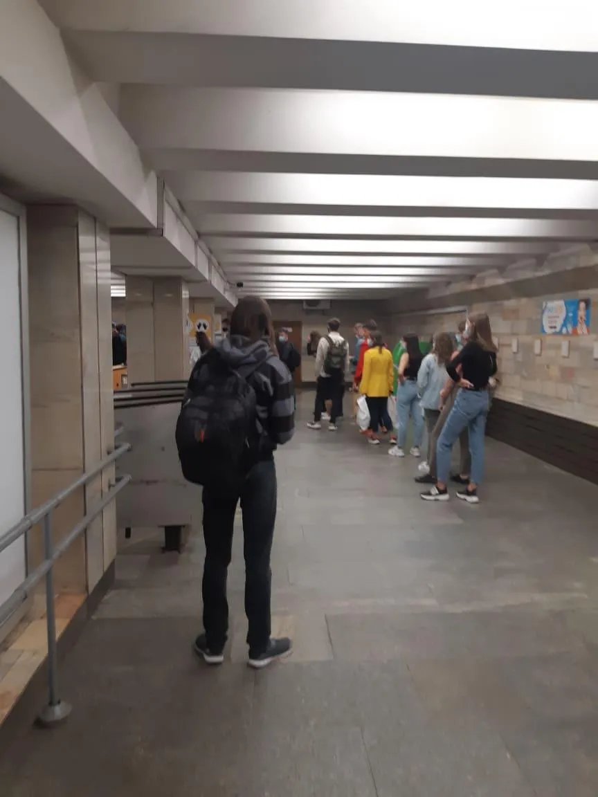 Колапс у київському метро