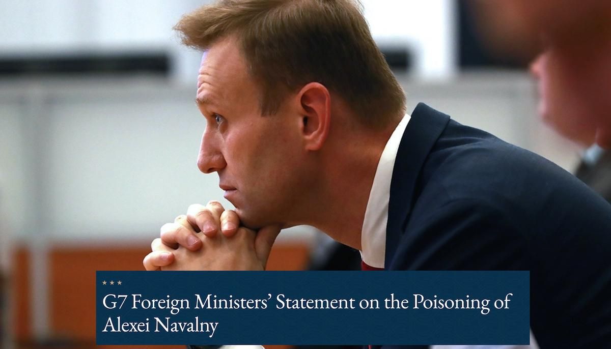 Отравление Навального: G7 сделала заявление с требованиями к России
