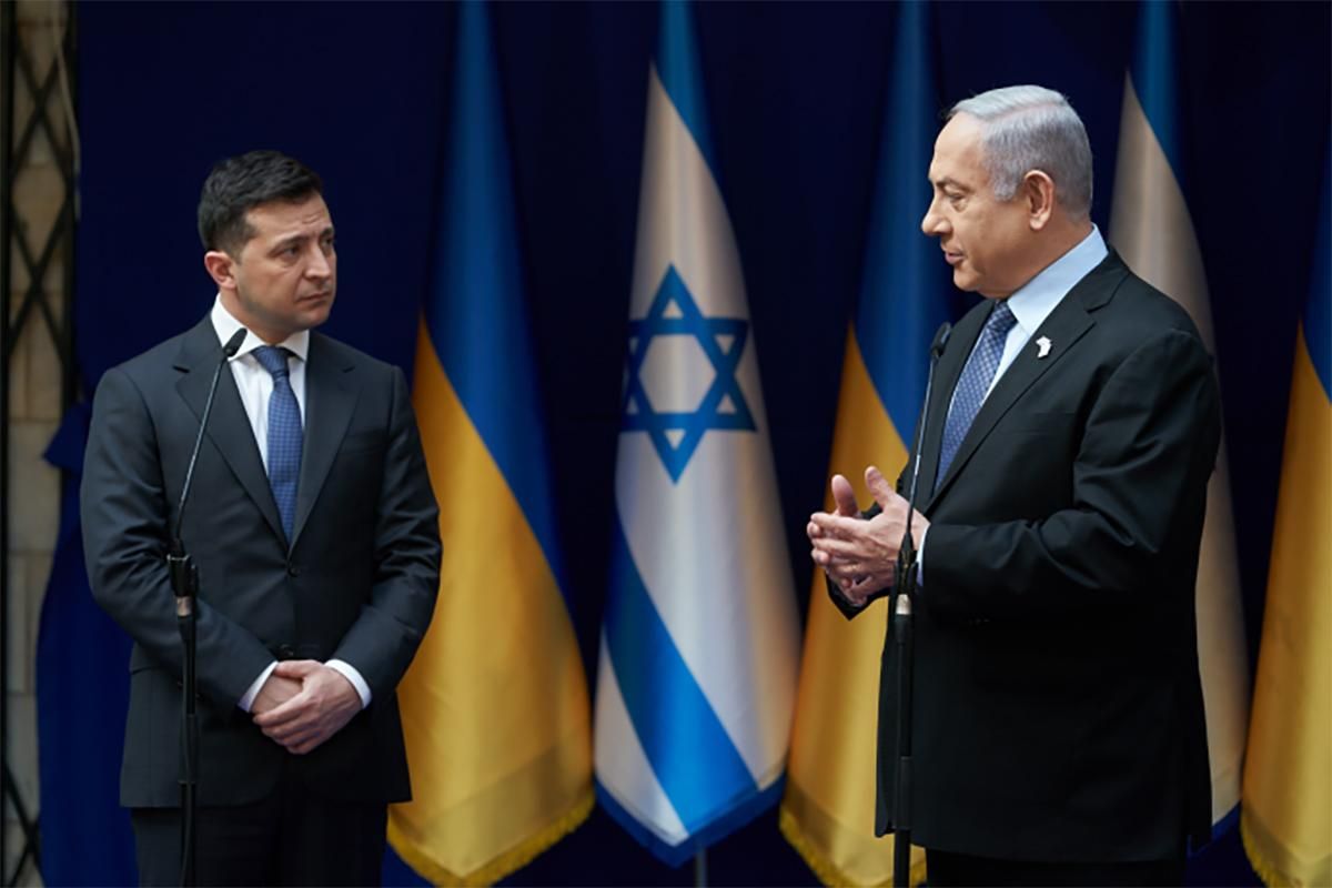 Украина не будет переносить посольство в Израиле в Иерусалим, - Зеленский