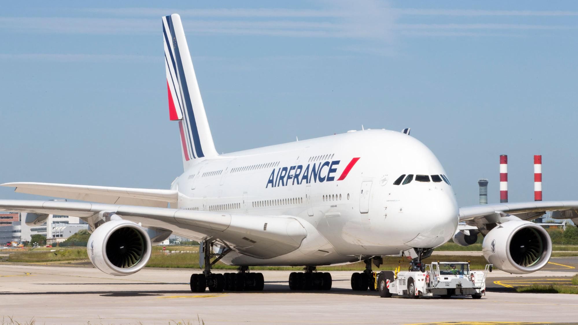 Самолет французской компании Air France