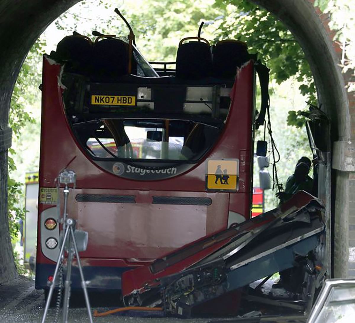15 детей пострадали в ДТП со школьным автобусом в Великобритании