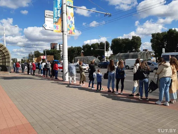 протести в  Білорусі 11 вересня