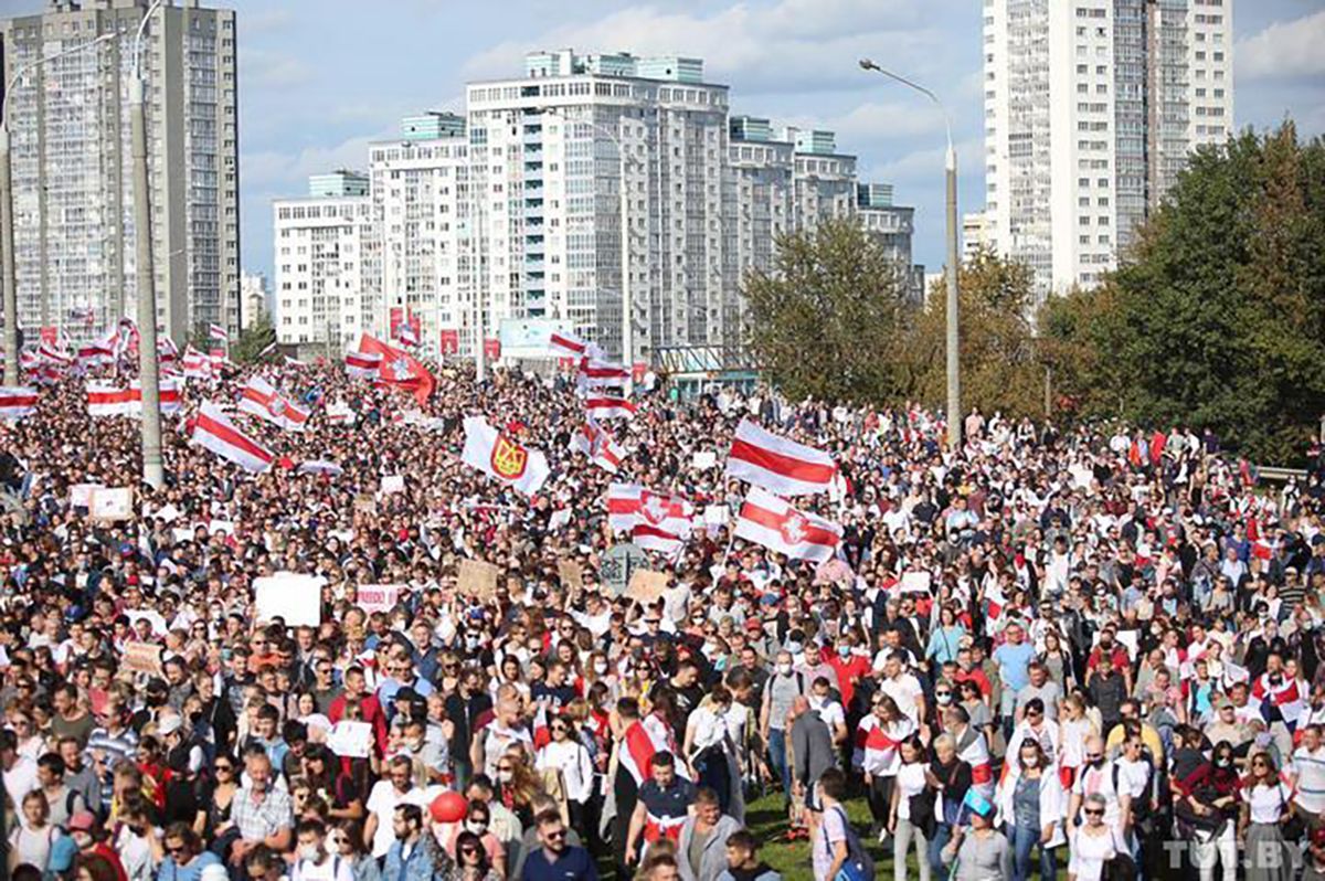 Новини, Білорусь 13 вересня 2020: протести сьогодні – відео