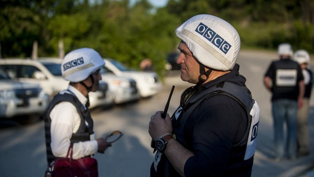 Беспилотник ОБСЕ зафиксировал на линии соприкосновения артиллерию боевиков Беспилотник ОБСЕ зафиксировал на линии соприкосновения артиллерию боевиков