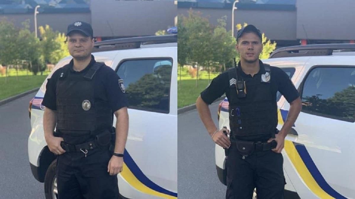 В Киеве патрульные спасли истекающего кровью мужчину: фото, видео 18+ В Киеве патрульные спасли истекающего кровью мужчину: фото, видео 18+