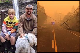 В США из-за пожара погиб подросток: нашли в машине с собакой на коленях