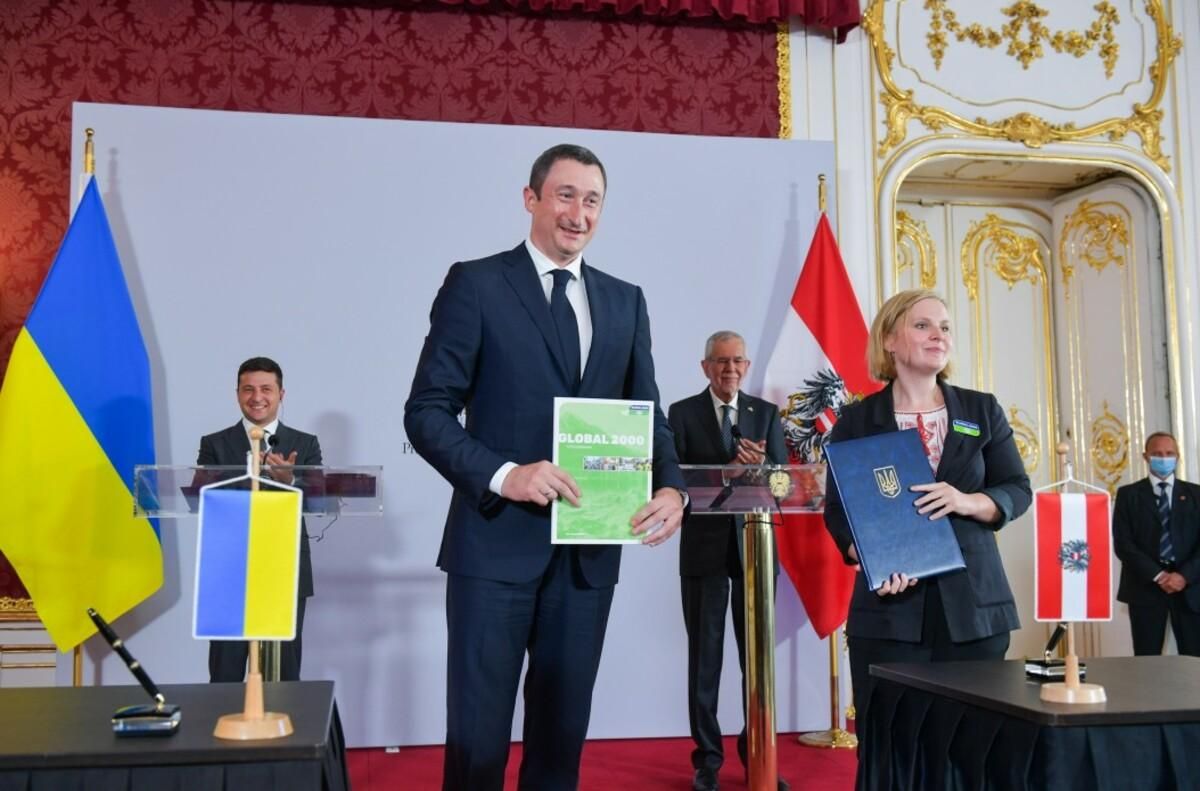 Україна та Австрія 15 вересня 2020 року підписали три важливі угоди