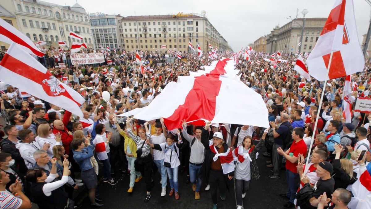 Зґвалтування на протестах в Білорусі