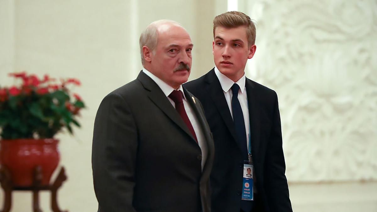 Олександр Лукашенко з сином