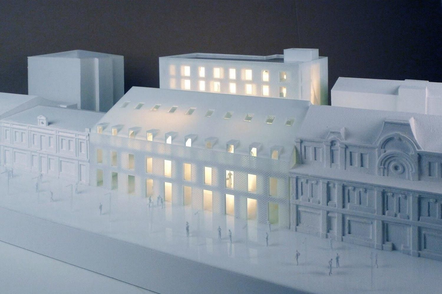 Напівоголена: як виглядатиме будівля у Києві на Сагайдачного – фото та ідея Напівоголена: як виглядатиме будівля у Києві на Сагайдачного – фото та ідея