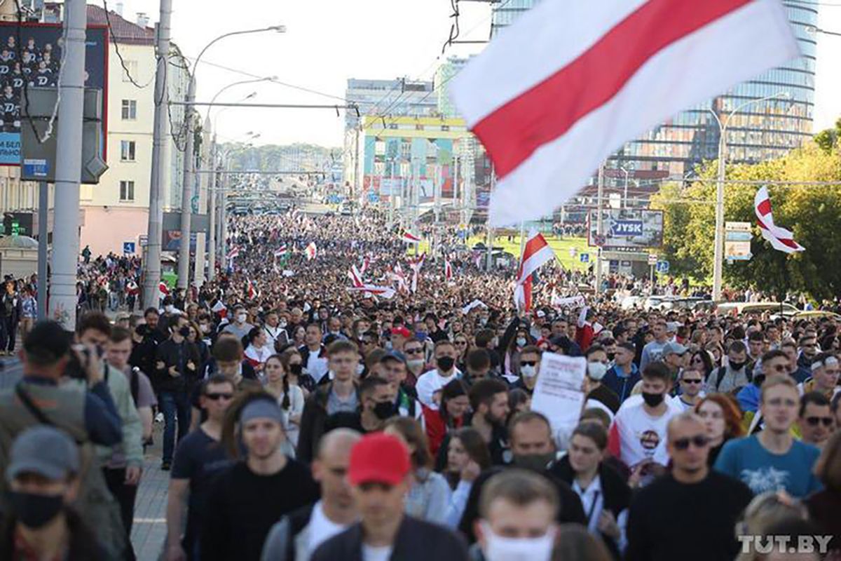 Протести в Білорусі сьогодні, 20 вересня 2020: новини та відео