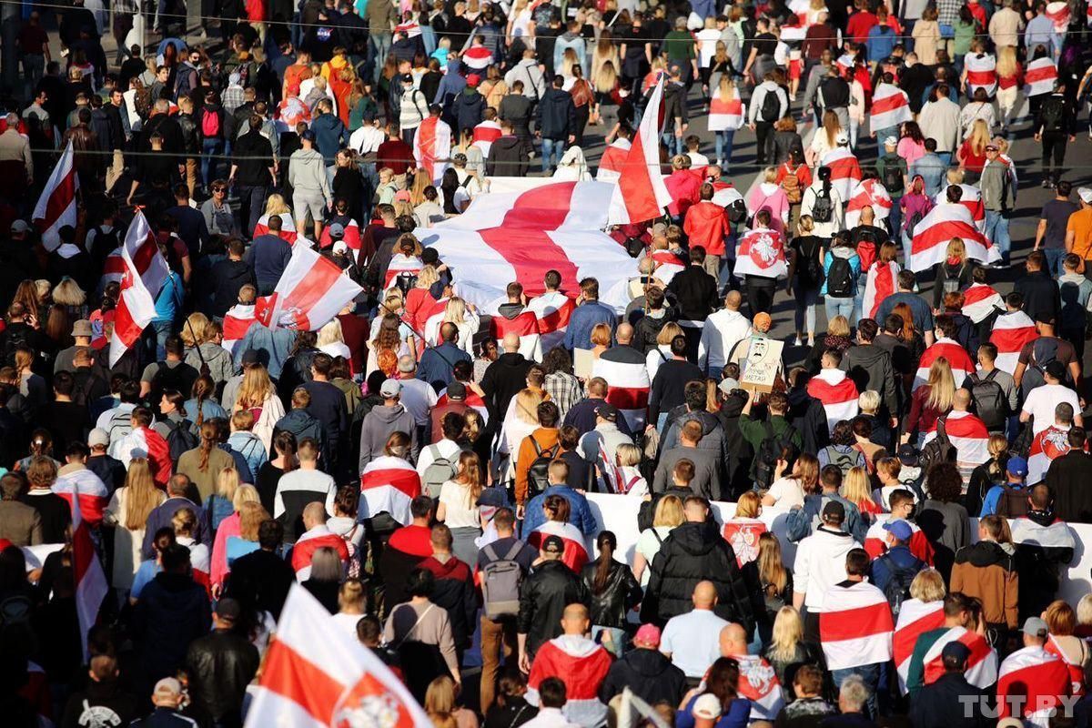 Протести в Білорусі сьогодні, 22 вересня 2020: новини та відео Протести в Білорусі сьогодні, 22 вересня 2020: новини та відео