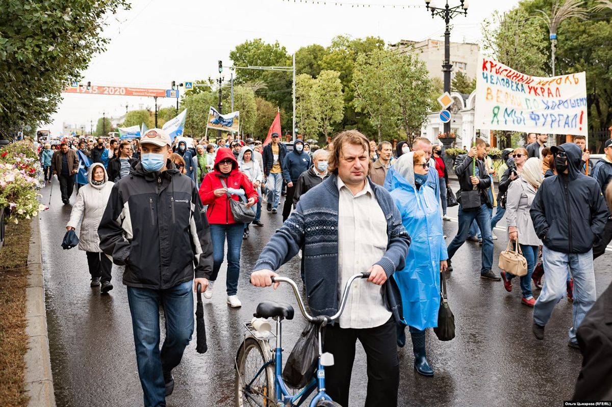 В Хабаровске состоялась странная акция протеста: при чем здесь Бетховен – видео