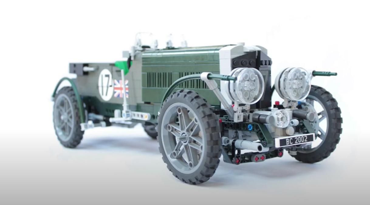 Фанати Bentley Blower зібрали легендарний ретрокар з кубиків Lego: вражаюче видовище