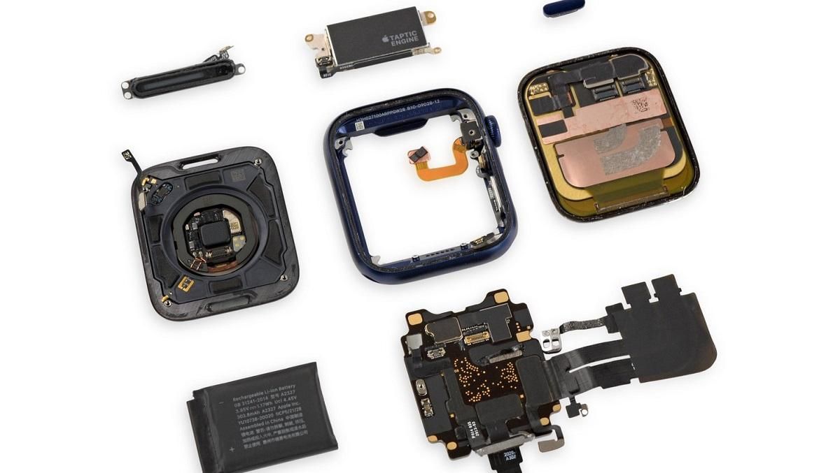 Apple Watch Series 6 оценили на ремонтопригодность: гаджет лучше не разбивать