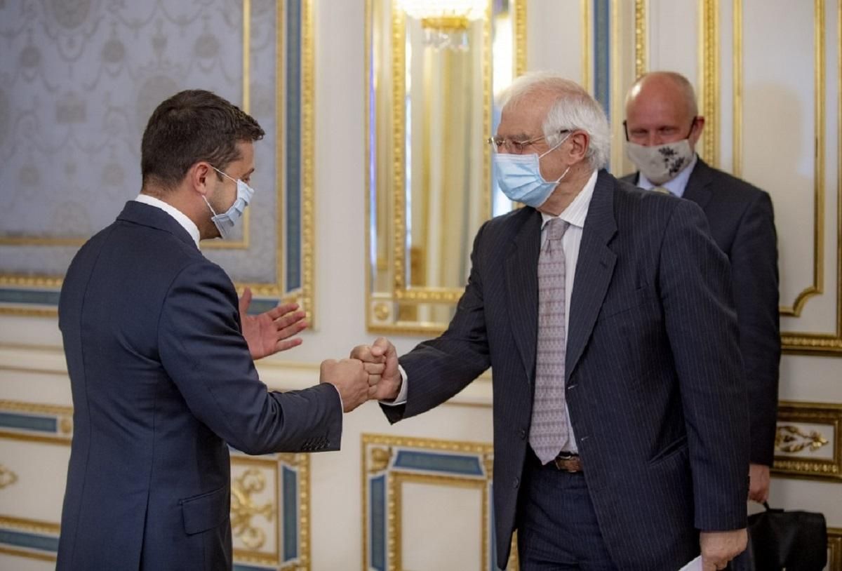 Встреча Зеленского и Борреля 22.09.2020: основные тезисы Встреча Зеленского и Борреля 22.09.2020: основные тезисы