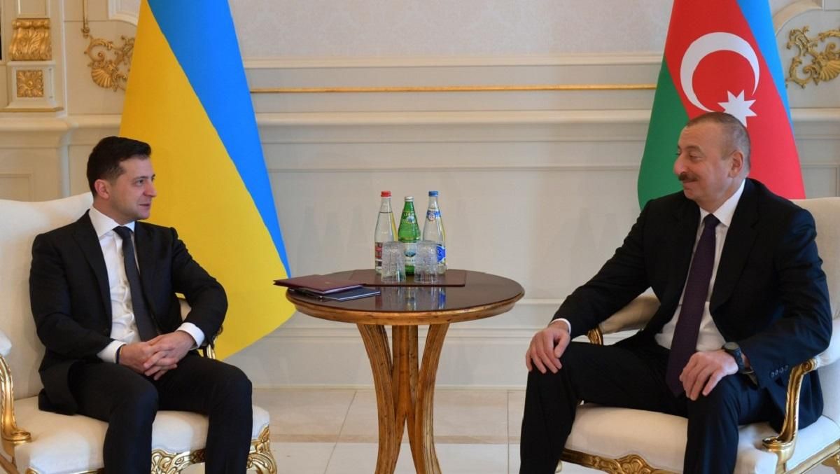 Зеленский поговорил с президентом Азербайджана Алиевым: обсуждали Донбасс и бизнес