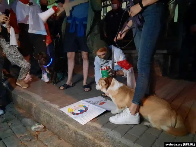Акція під посольством Білорусі в Києві Акція під посольством Білорусі в Києві