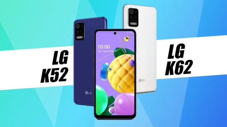 Смартфони LG K52 nта K62
