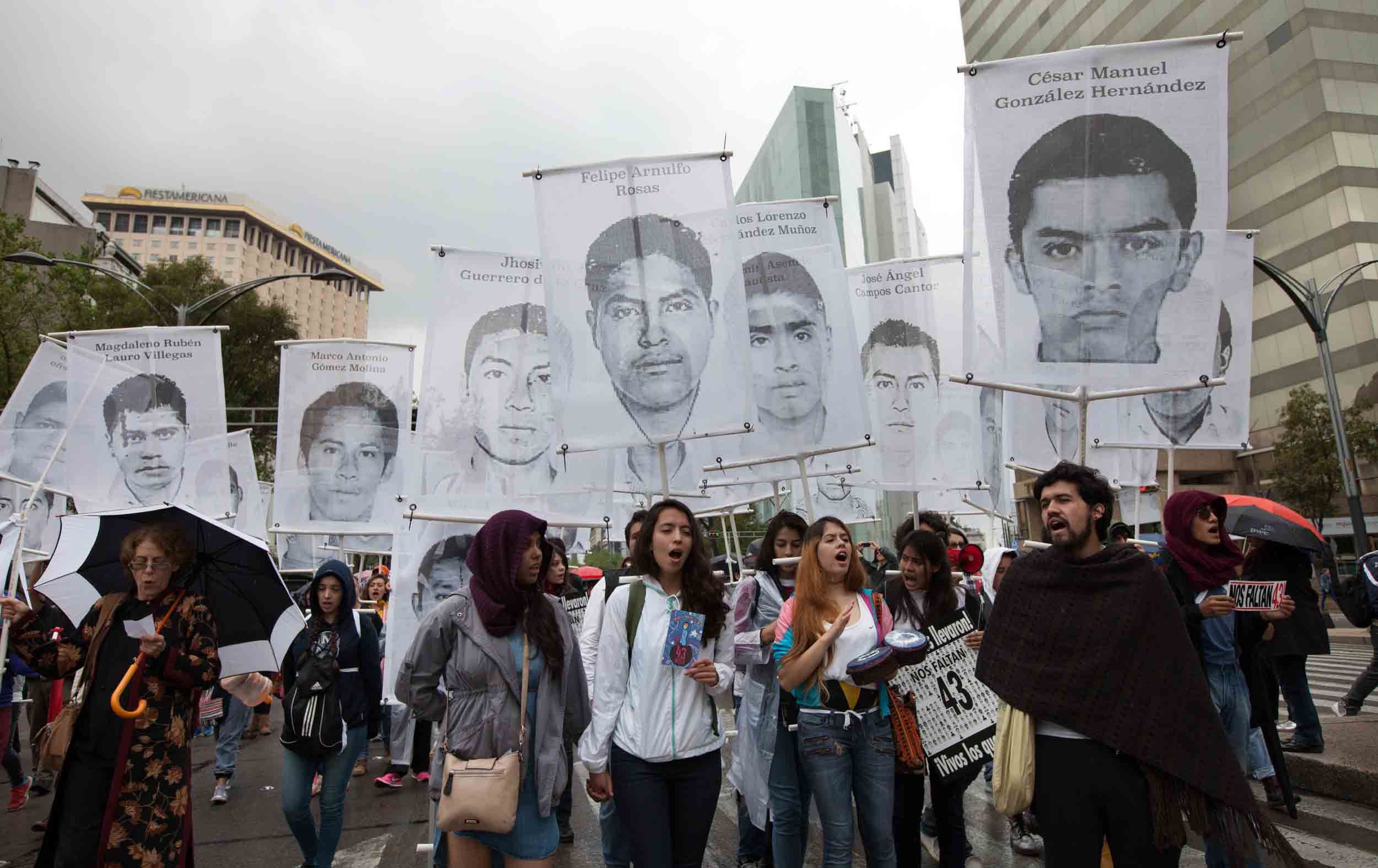 Исчезновение 43 студентов в мексике