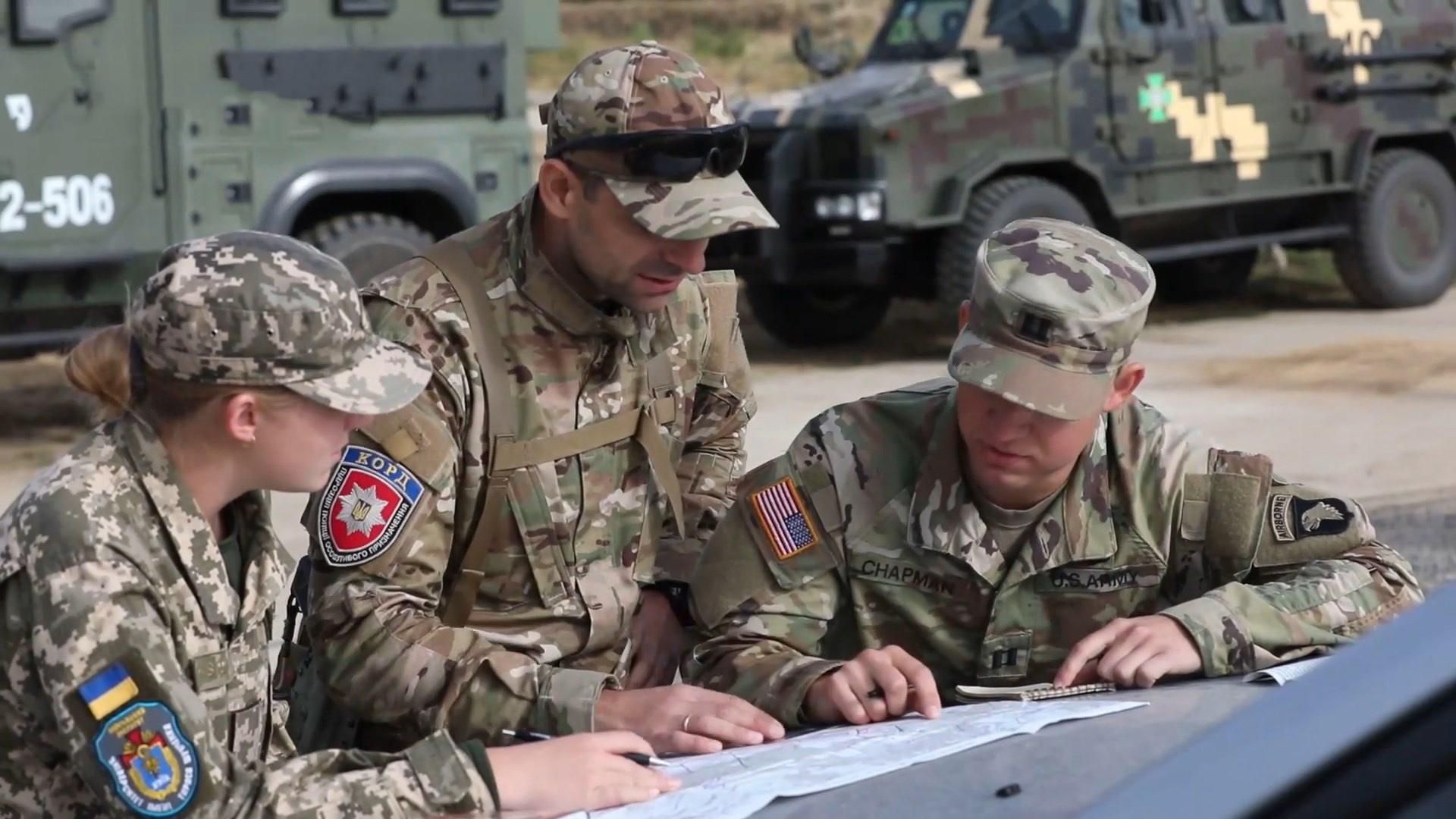 Бои и неподдельные эмоции: как украинские военные тренировались вместе с коллегами из НАТО