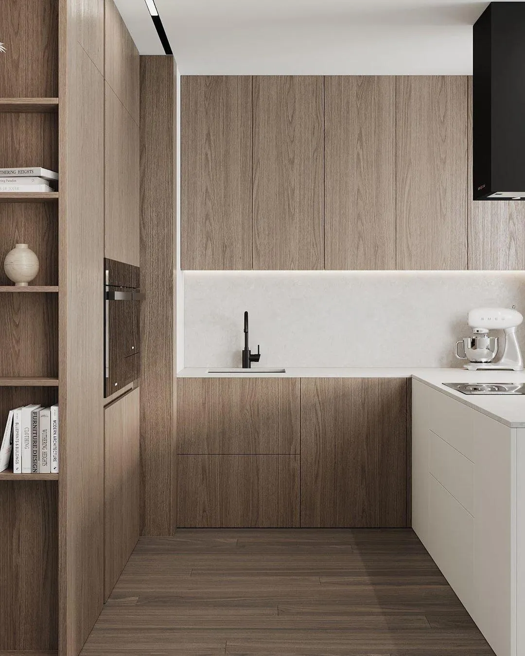 Так выглядит П-образная кухня Так выглядит П-образная кухня