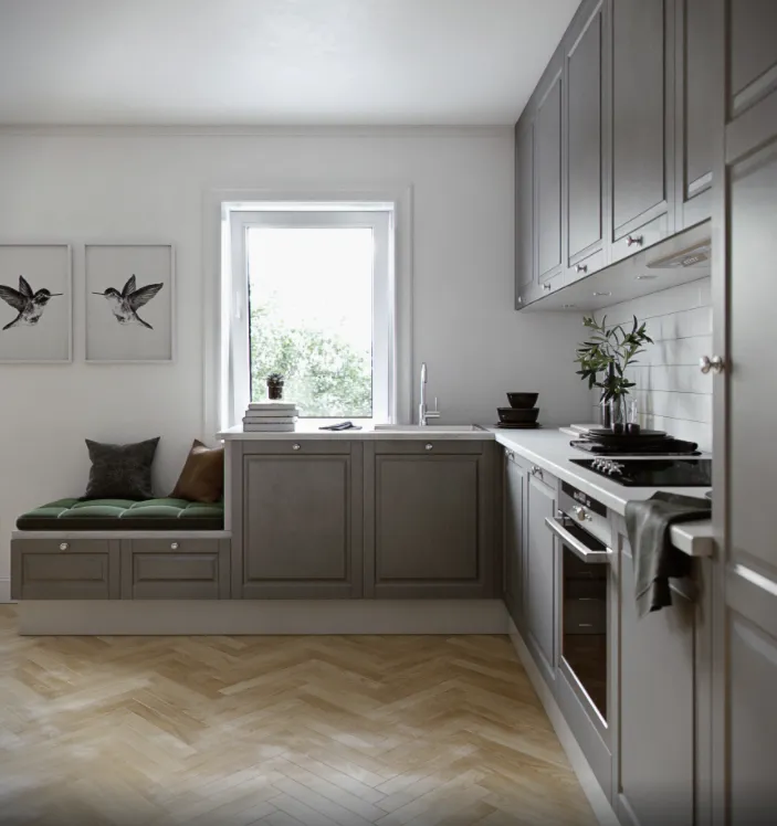 Угловая кухня Угловая кухня