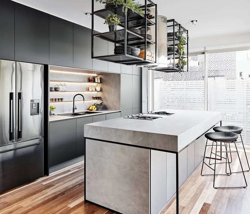 Дизайн кухни со встроенной техникой Дизайн кухни со встроенной техникой