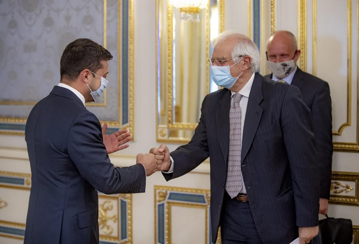 Боррель сказал Зеленскому, что ЕС – не банкомат для Украины и вспомнил об олигархах: детали Боррель сказал Зеленскому, что ЕС – не банкомат для Украины и вспомнил об олигархах: детали