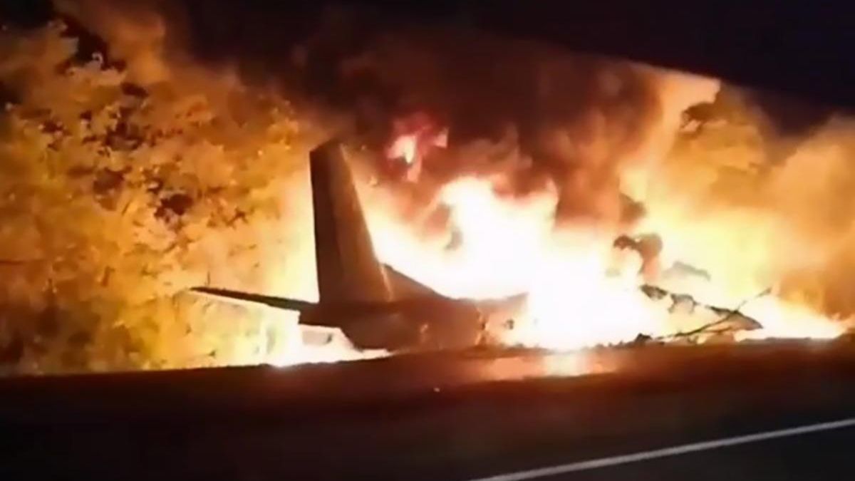У Чугуєві впав літак сьогодні, 25 вересня 2020: відео, фото