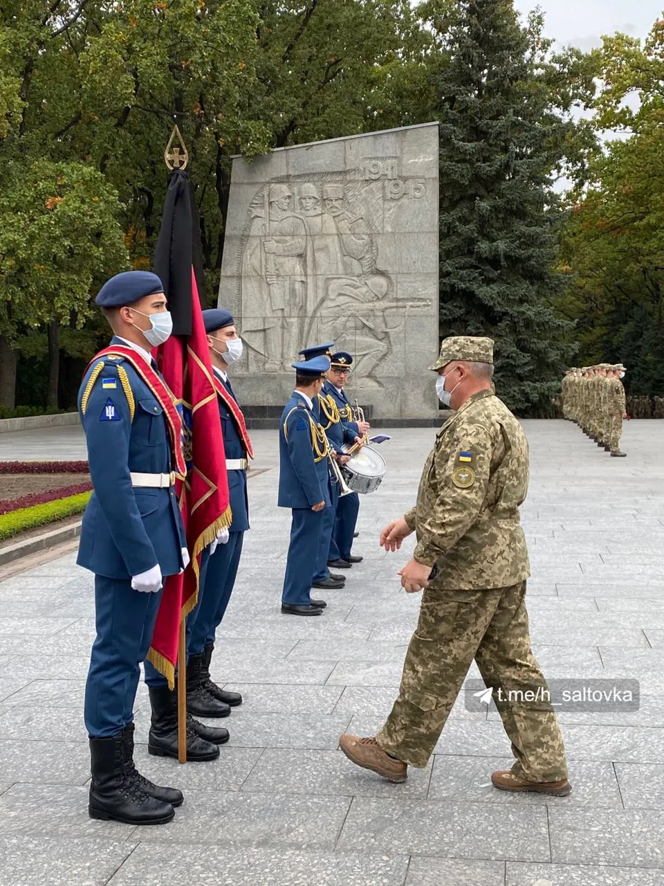 На Меморіалі Слави готуються до церемонії прощання з Вільховим 
