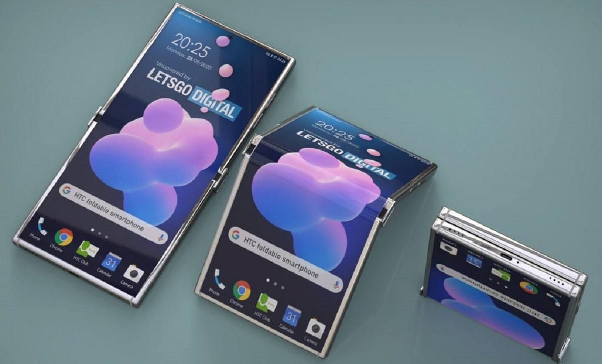 Гибкий телефон от HTC показали на изображениях Гибкий телефон от HTC показали на изображениях