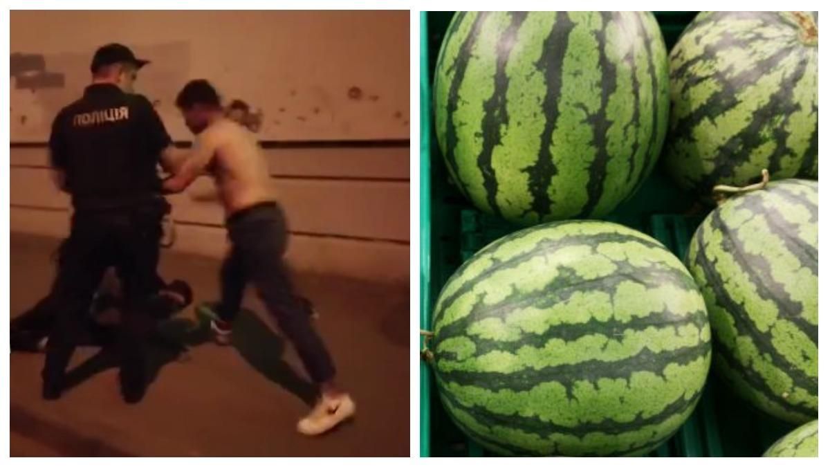 Подкуп избирателей арбузами. Подростки разбили голову копу в Харькове – Ты смотри Подкуп избирателей арбузами. Подростки разбили голову копу в Харькове – Ты смотри
