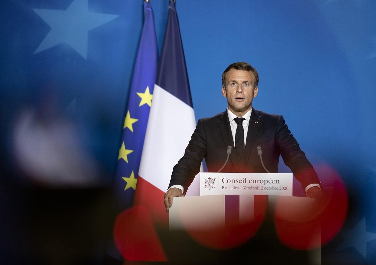 Макрон объяснил, почему против Лукашенко не вводят санкций Макрон объяснил, почему против Лукашенко не вводят санкций