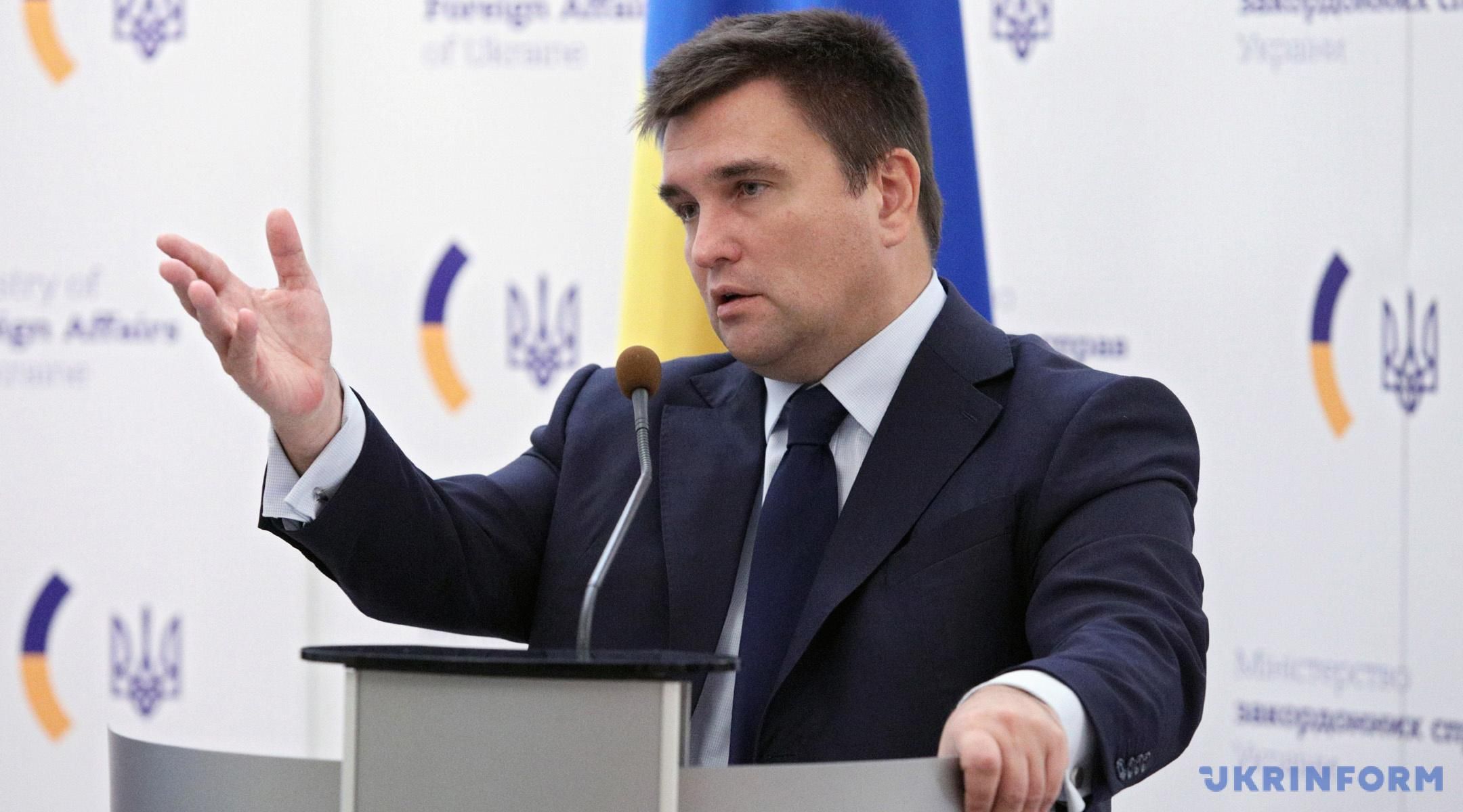 Клімкін розповів про припинення вогню на Донбасі з боку Росії