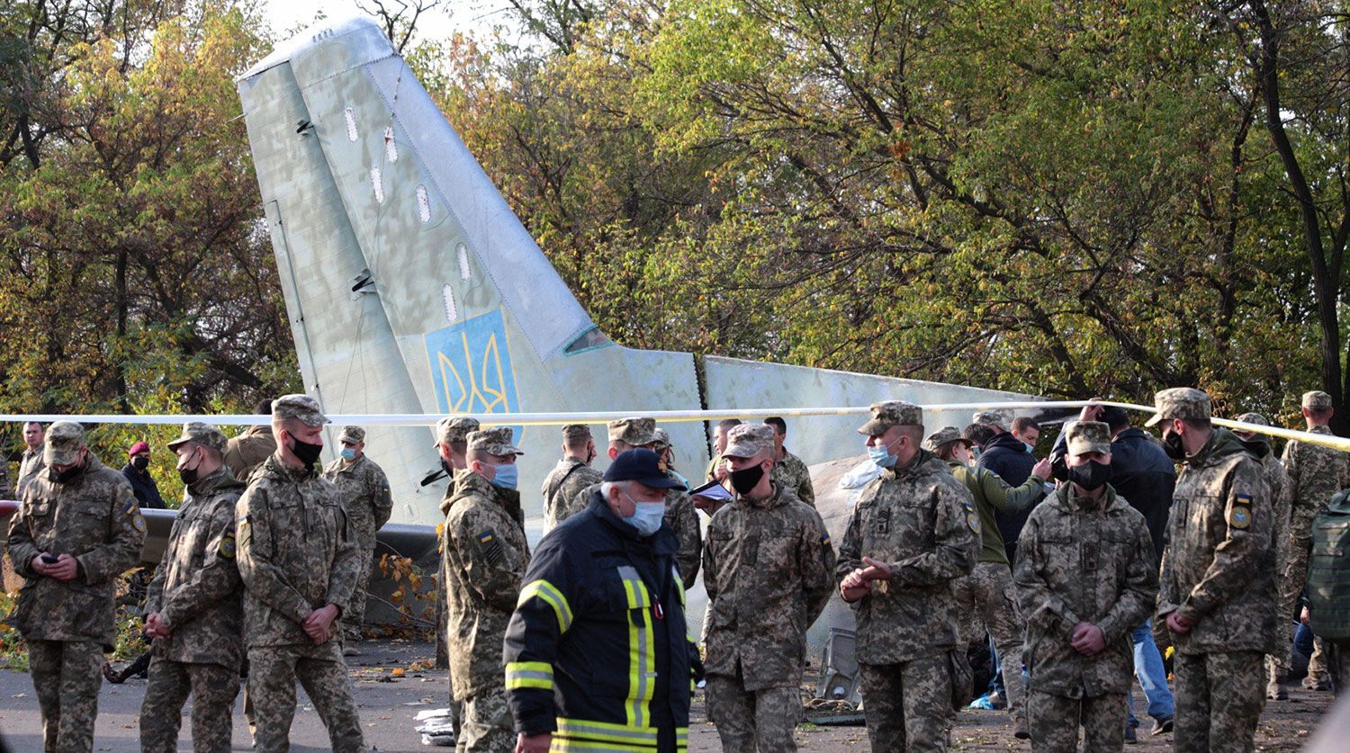 Авіакатастрофа Ан-26: командування Повітряних сил оприлюднило схему повітряного руху на військовому аеродромі