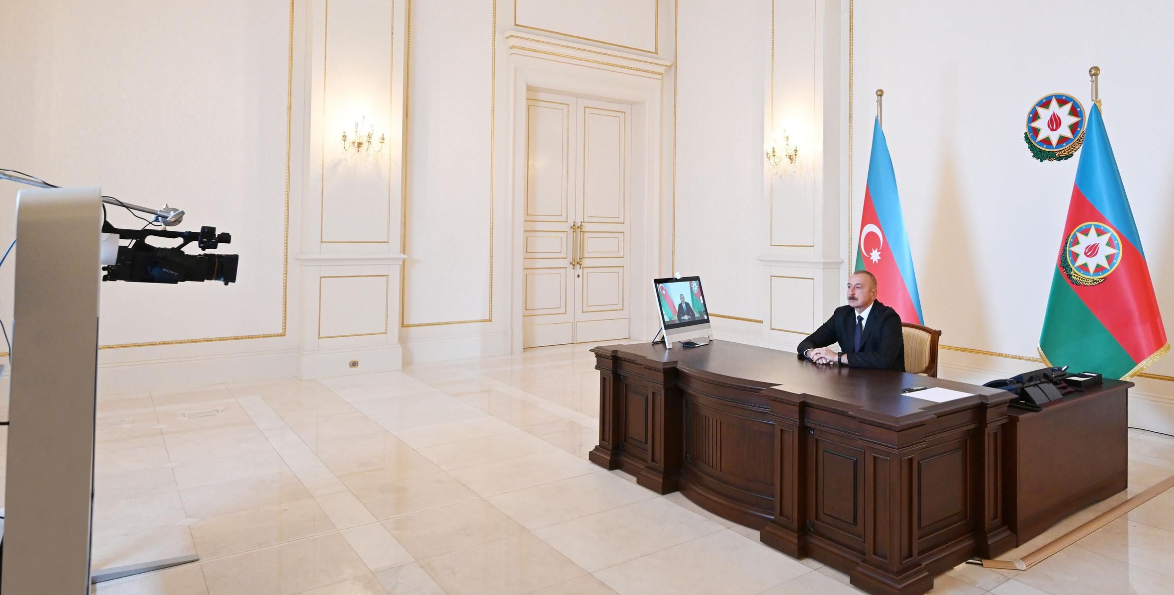 Алиев о Карабахе: Не согласен, что у конфликта нет военного решения Алиев о Карабахе: Не согласен, что у конфликта нет военного решения