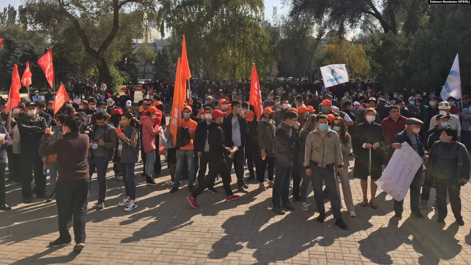 Киргизстан протести вибори
