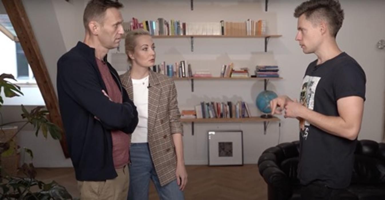 Навальный в интервью Дудю описал ощущение после отравления