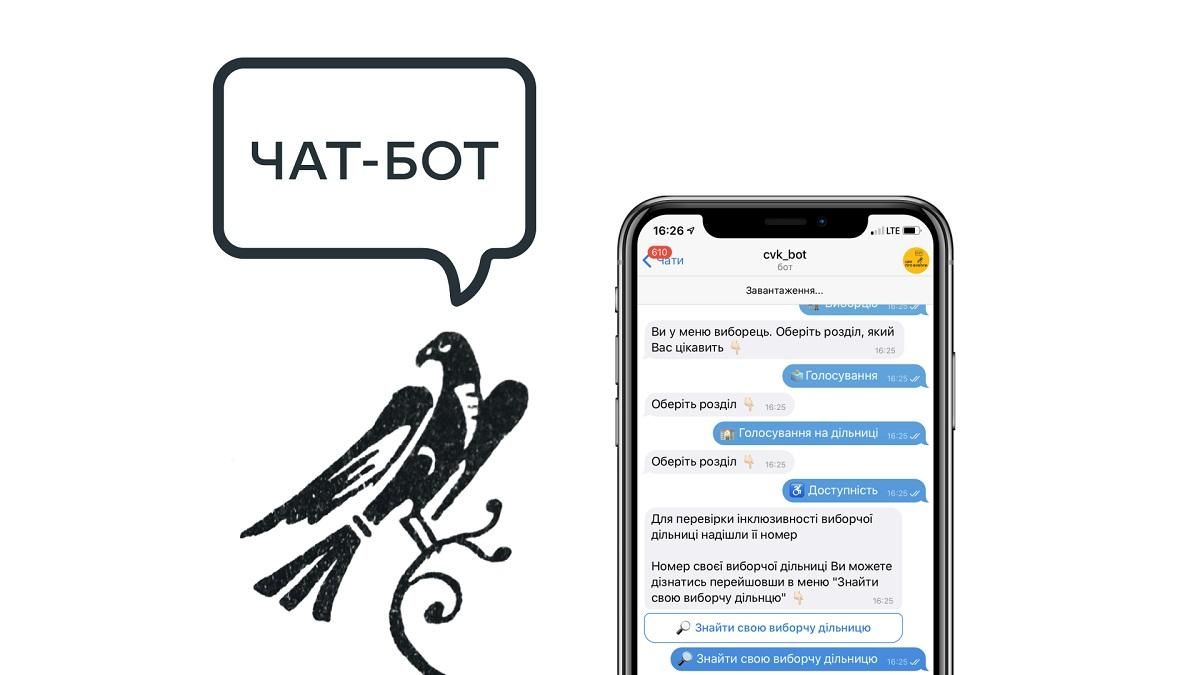 ЦВК запустила чат-бот в Telegram та Facebook, який інформує про місцеві вибори ЦВК запустила чат-бот в Telegram та Facebook, який інформує про місцеві вибори