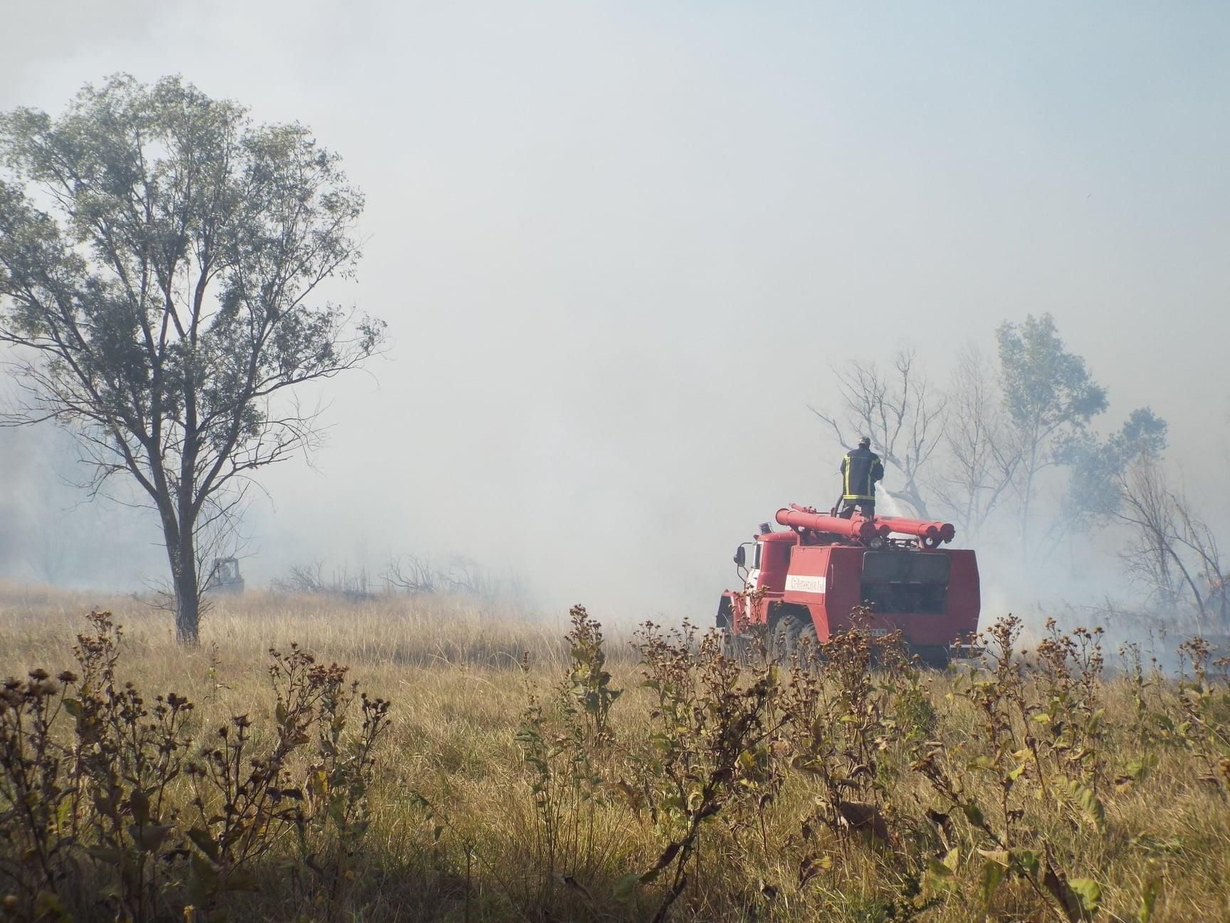 Вогонь на Луганщині підійшов до лінії фронту: що відомо