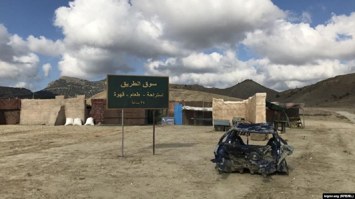 Росія знімала у Криму фільм про Сирію: подробиці та фото Росія знімала у Криму фільм про Сирію: подробиці та фото