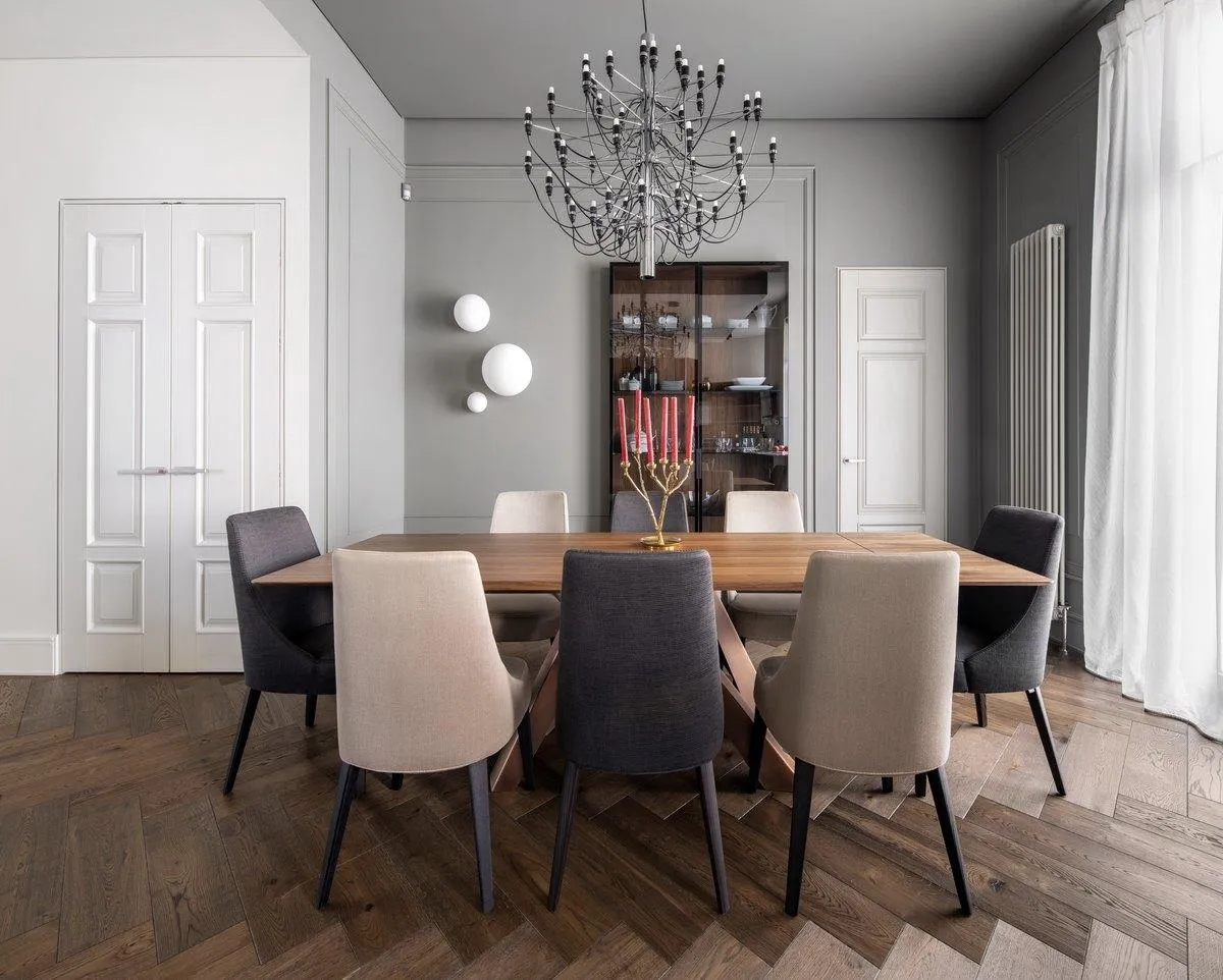 В дизайні багато класичних елементів В дизайні багато класичних елементів