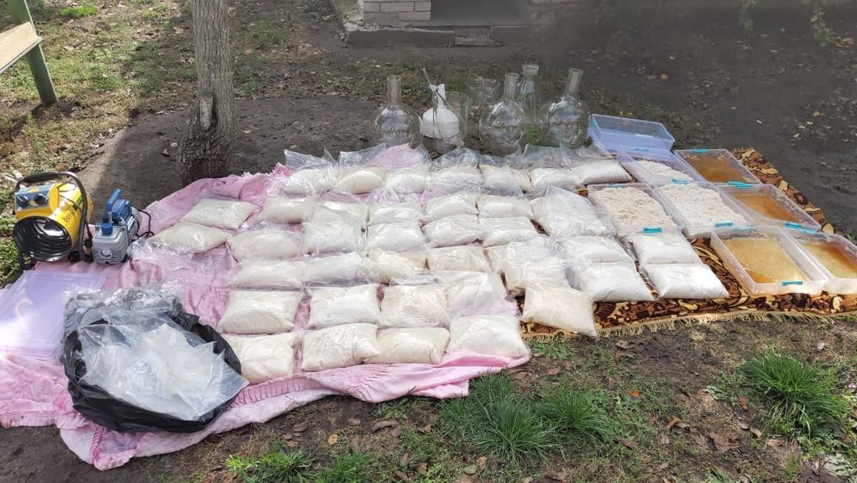 В Киевской области накрыли подразделение международного наркосиндиката