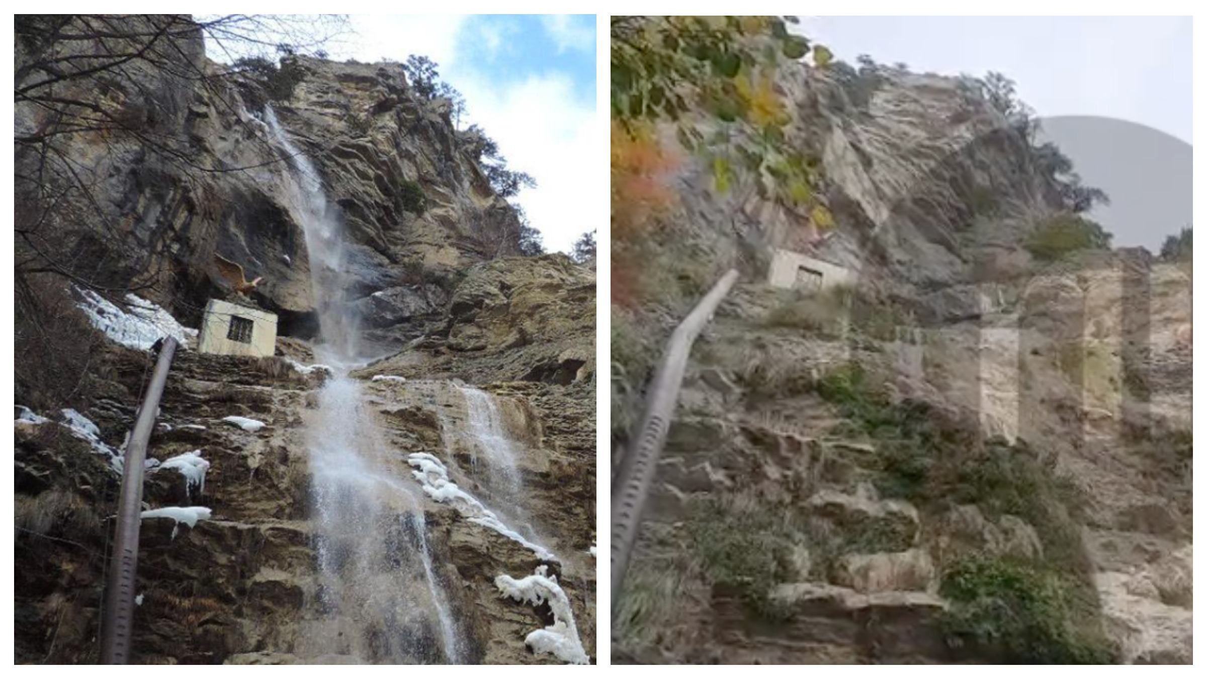 В Крыму высох крупнейший в Украине водопад: гнетущее видео