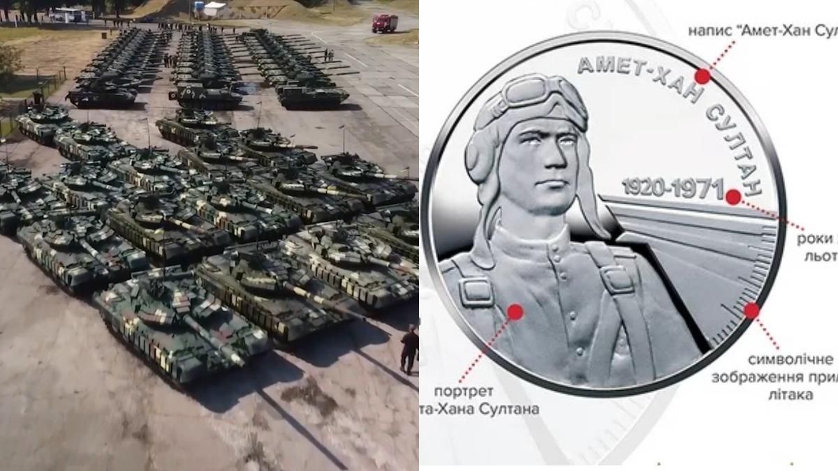 Техніка війни: Чергова партія бойових машин "Булат". Монети з зображенням Амет-Хана Султана
