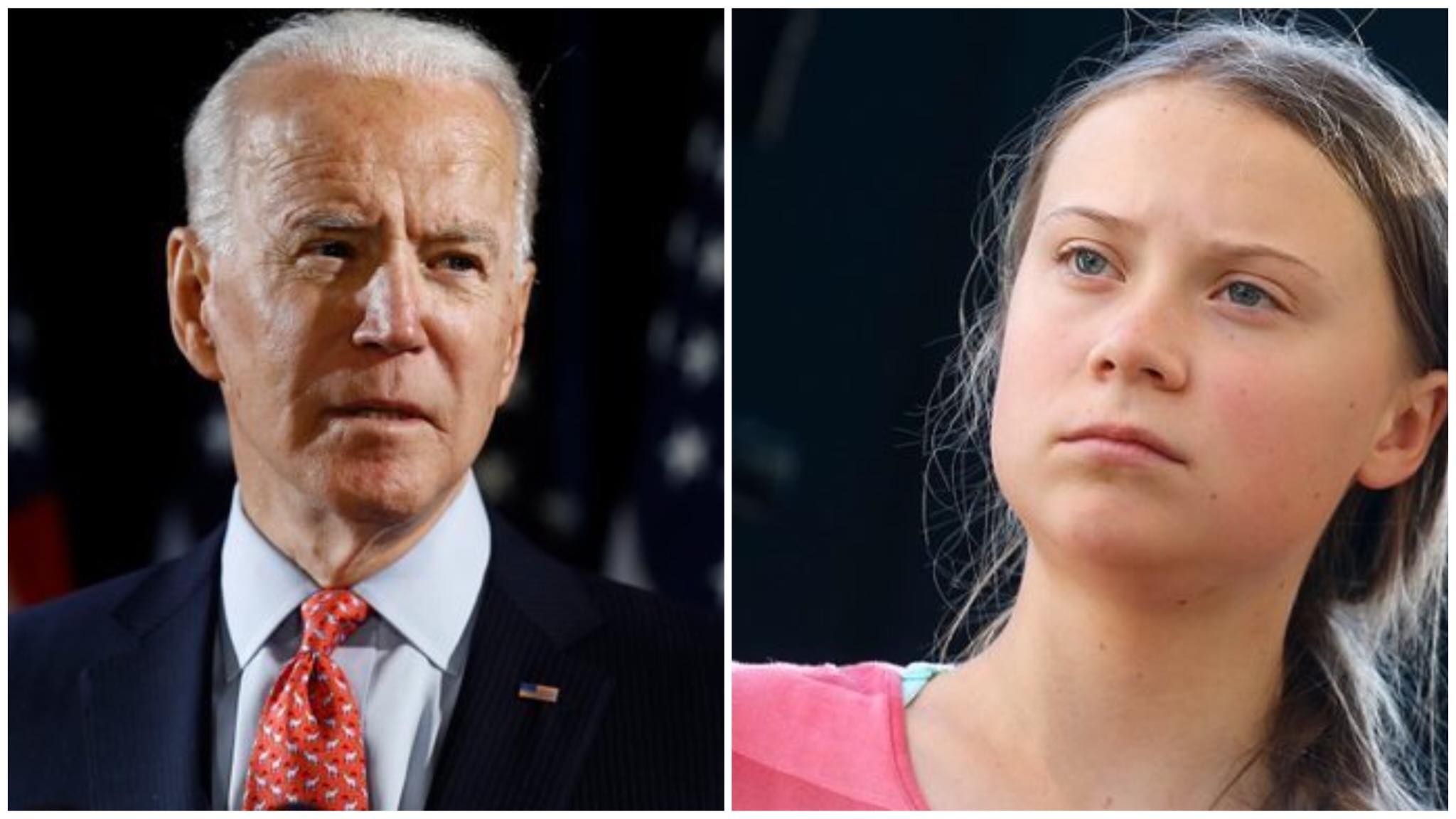 Грета Тунберг призвала избирателей США голосовать за Джо Байдена Грета Тунберг призвала избирателей США голосовать за Джо Байдена