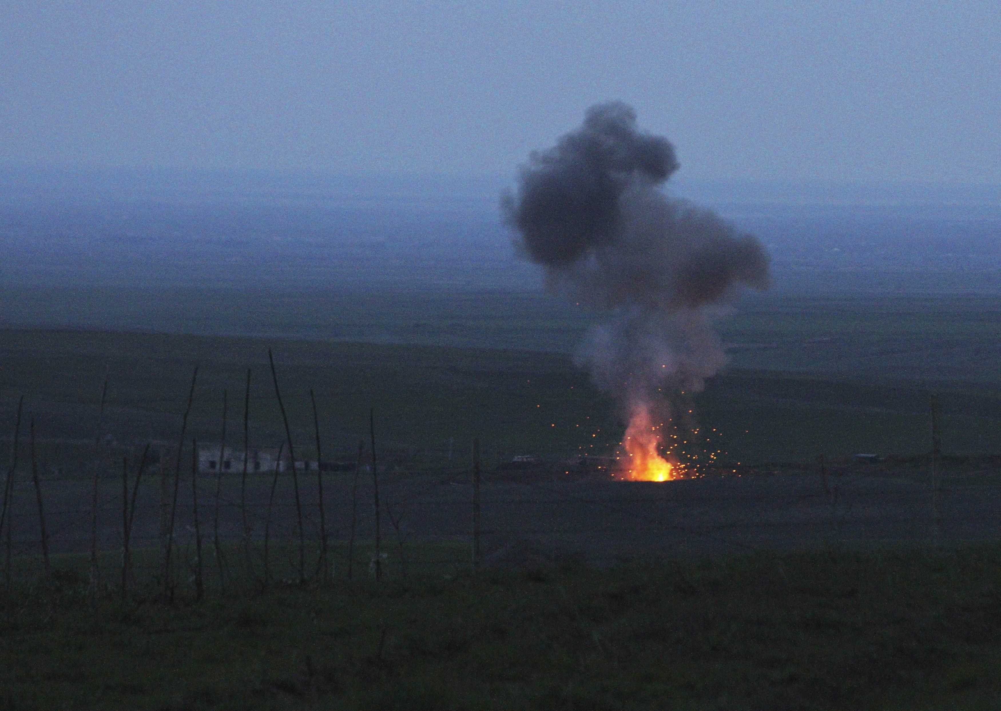 Міноборони Азербайджану показало момент знищення вірменських машин